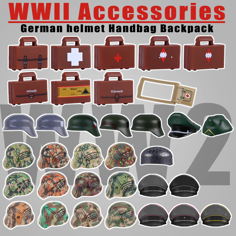 Lego Minifigure Holder - Klocki konstrukcyjne seria Wojna II Wojna