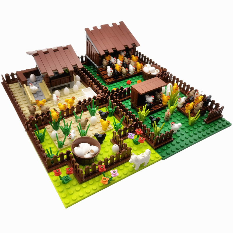 Lego Set Creator - Kreatywne klocki do budowania farmy miejskiej