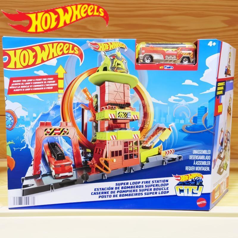 Hot Wheels Car Track Sets - Oryginalny Hot Wheels HKX41 City Super