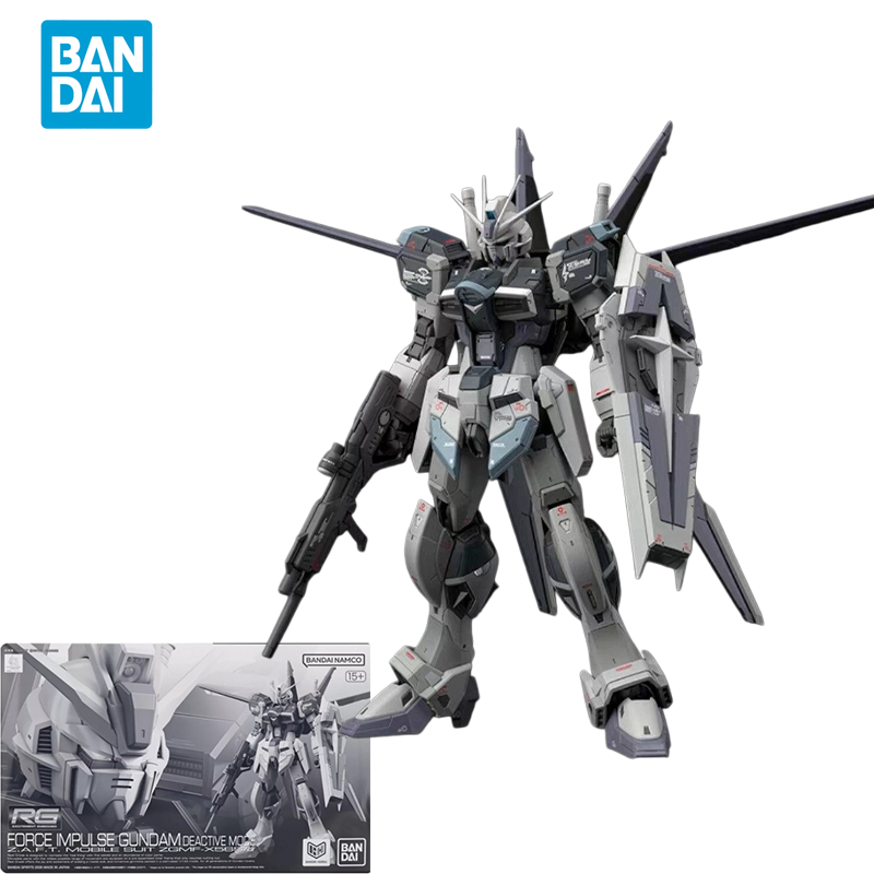 Bandai Model Gundam Rg - Oryginalny model Bandai RG 1/144 FORCE