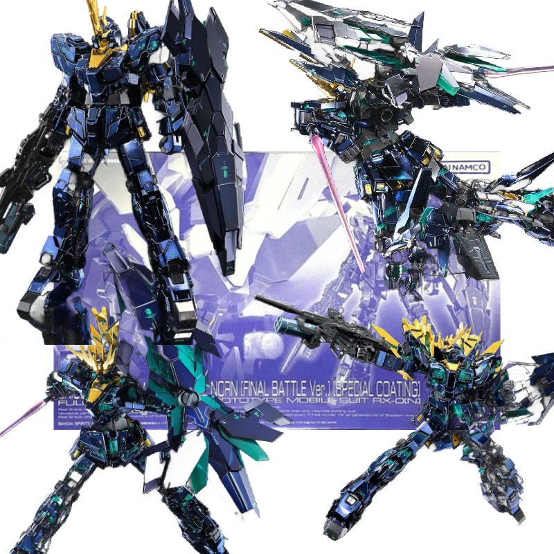 Bandai Model Gundam Rg - Figurka akcji Bandai RX-0 Unicorn Banshee