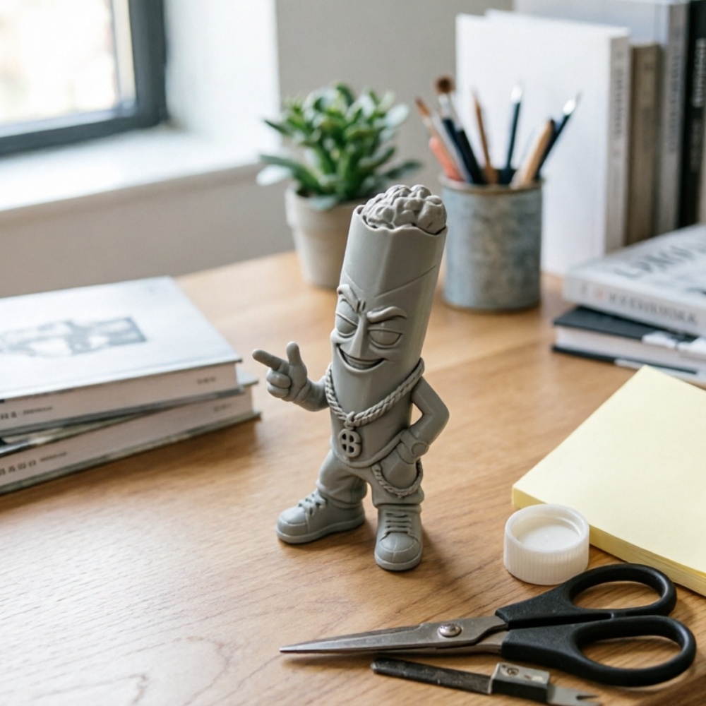 Modna szara plastikowa figurka – Pop Display Shelf recenzja i cena