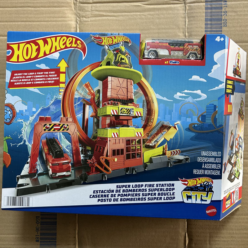 Zestaw torów wyścigowych Hot W – Hot Wheels Car Track Sets recenzja i cena
