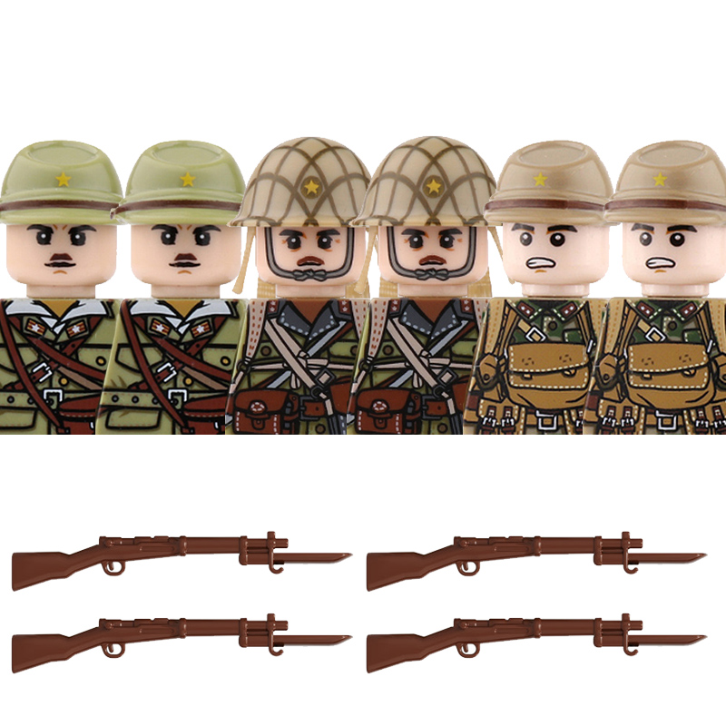 Figurki żołnierzy piechoty jap – Lego Minifigure Holder recenzja i cena
