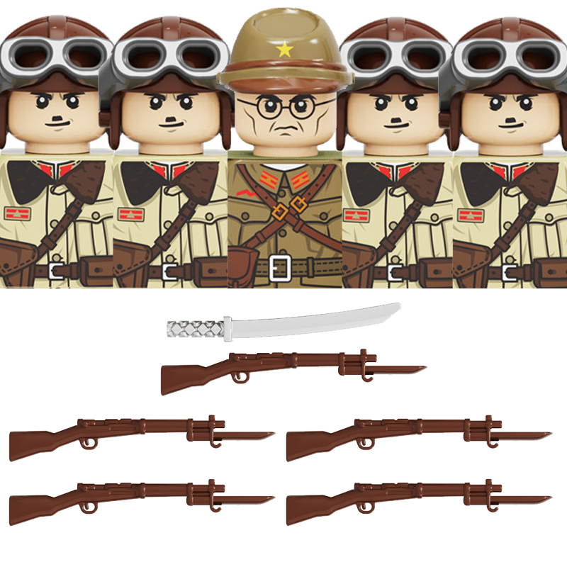 Figurki żołnierzy piechoty jap – Lego Minifigure Holder recenzja i cena