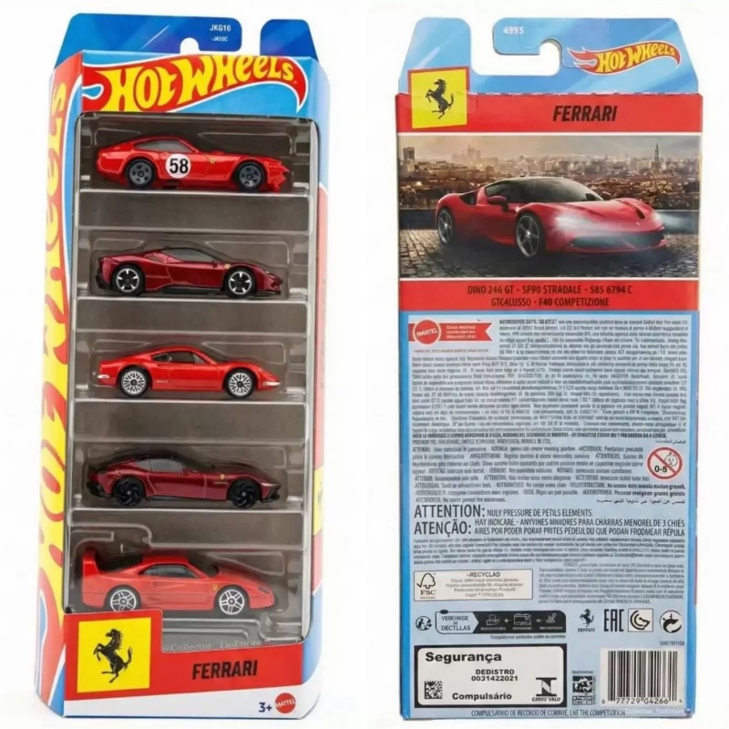 2026 5 SZT. Hot Wheels Ferrari – Hot Wheels Car Track Sets recenzja i cena