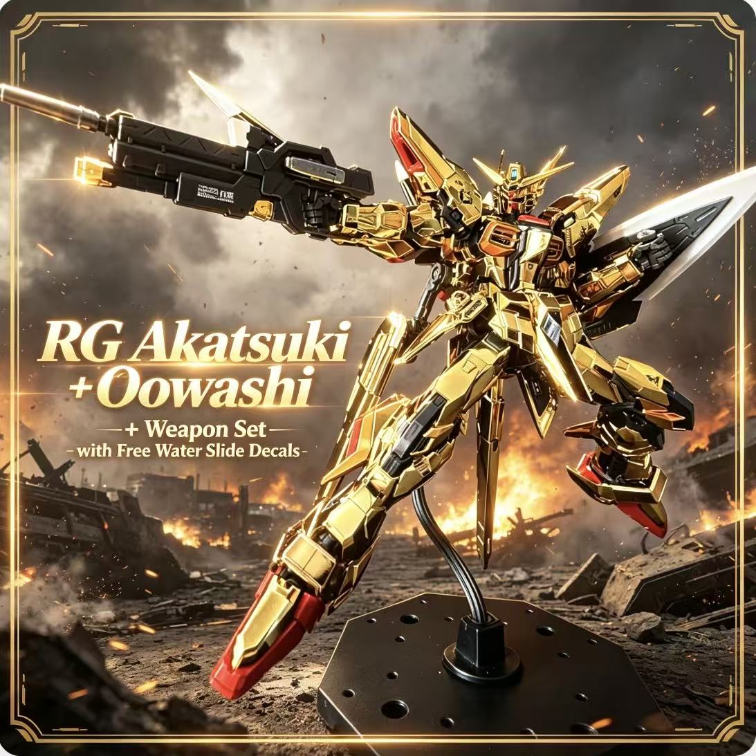 RG41 1/144 ORB-01 Akatsuki Oow – Bandai Model Gundam Rg recenzja i cena