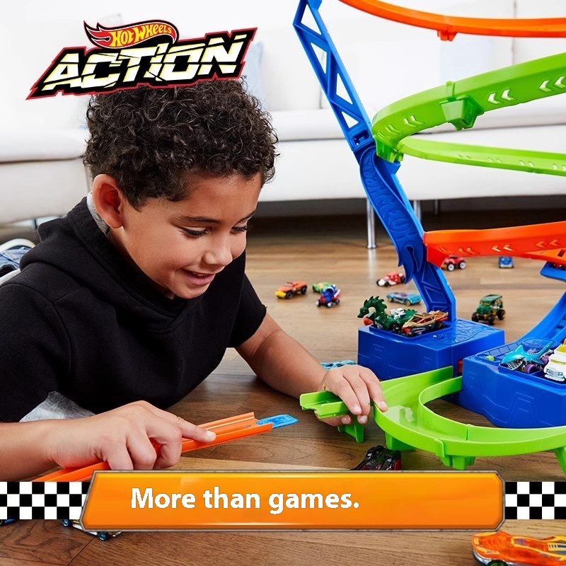 Hot Wheels Electric Whirlwind  – Hot Wheels Car Track Sets recenzja i cena