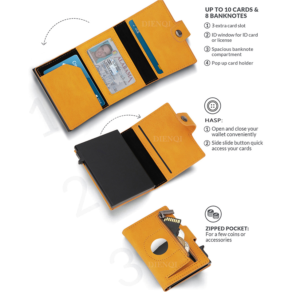 Portfel Airtag Rfid etui na ka – Card Top Loader recenzja i cena